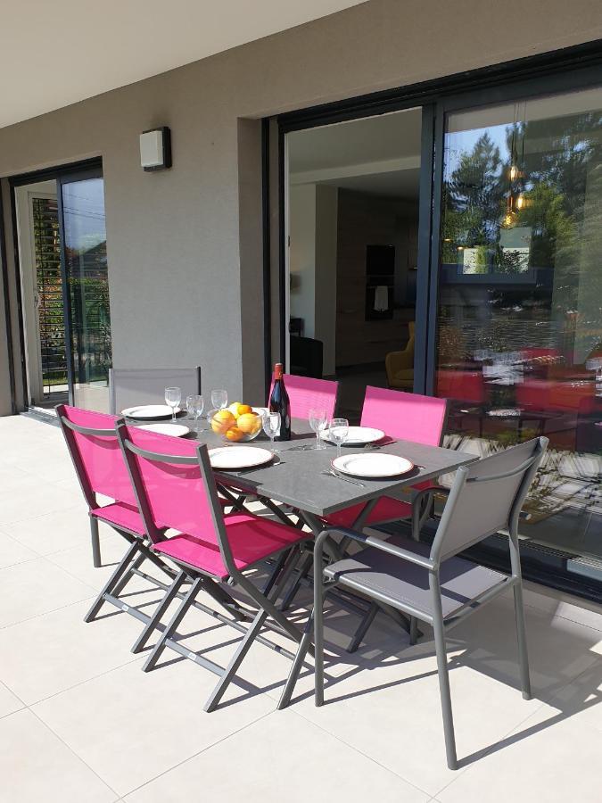 L'Appartement Jardin Avec Vue Montagnes Sévrier Εξωτερικό φωτογραφία