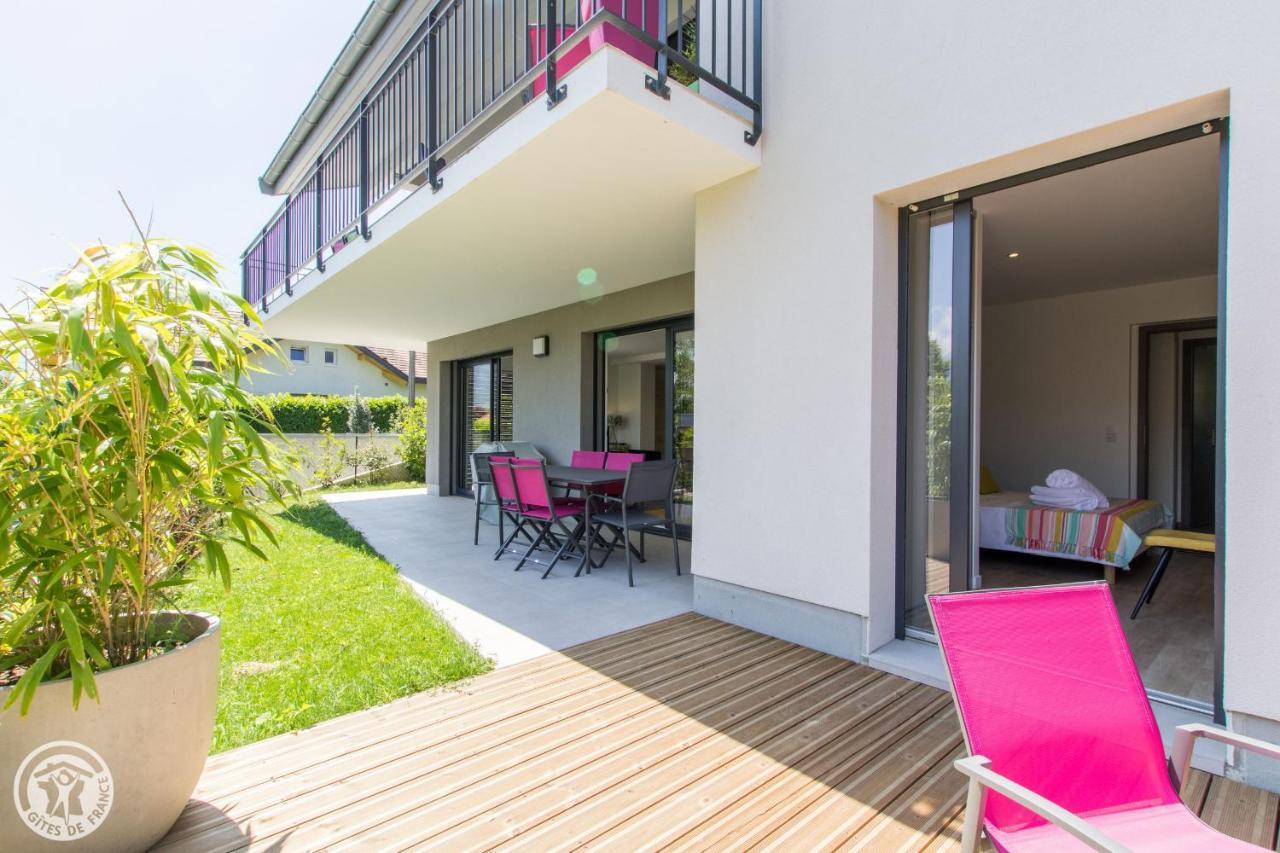 L'Appartement Jardin Avec Vue Montagnes Sévrier Εξωτερικό φωτογραφία